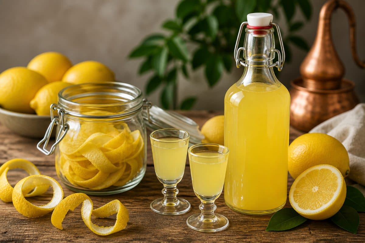 Limoncello met Stroh Rum (Strorum)