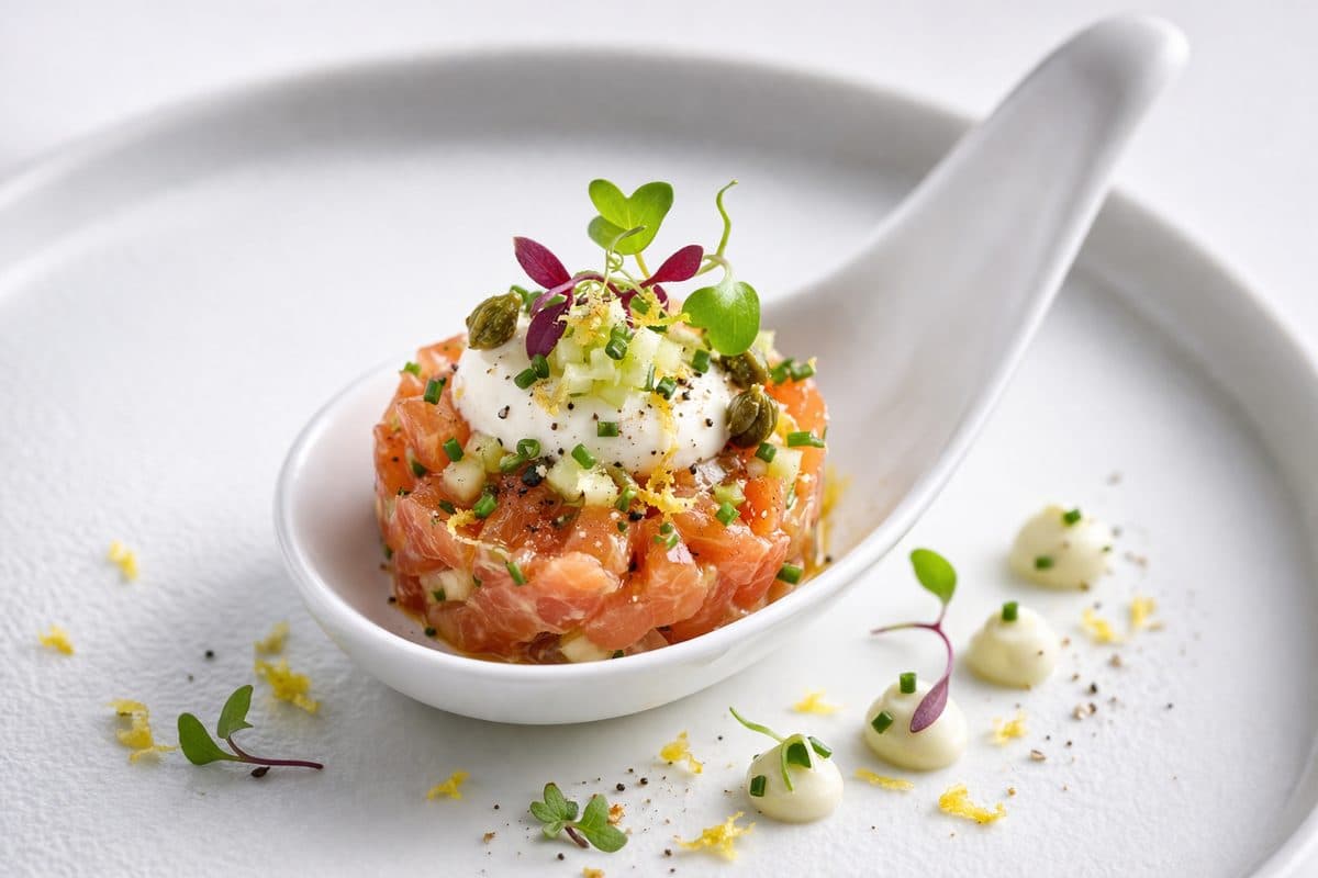 Zalm Tartaar Amuse