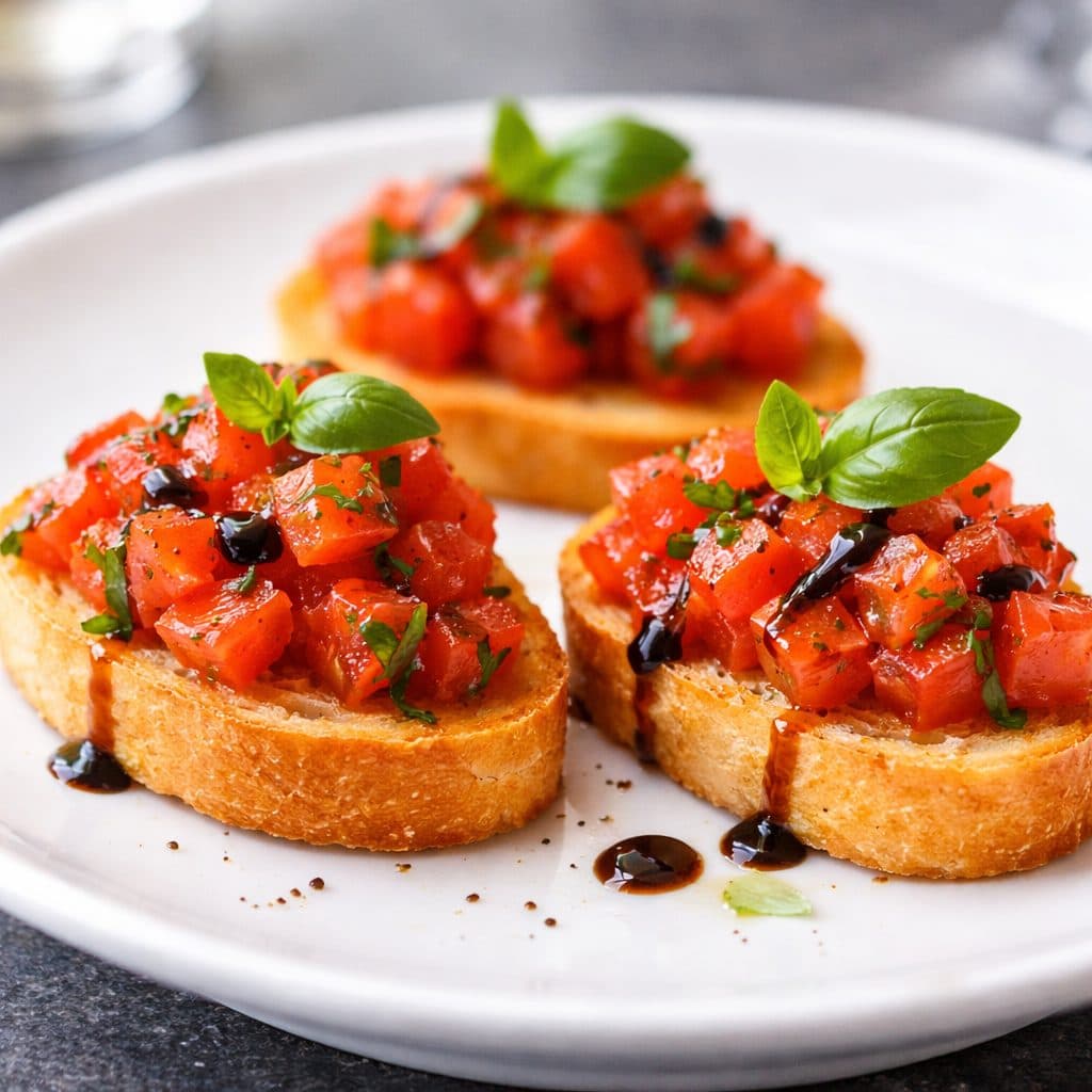 Bruschetta Tomaat & Basilicum (amuse)