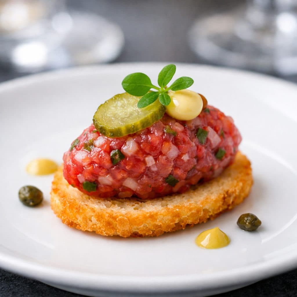 Steak Tartaar Amuse (klassiek & verfijnd)