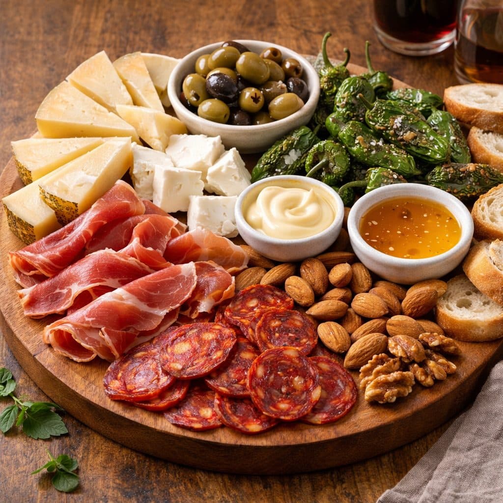 Spaanse Borrelplank (Tabla Española)