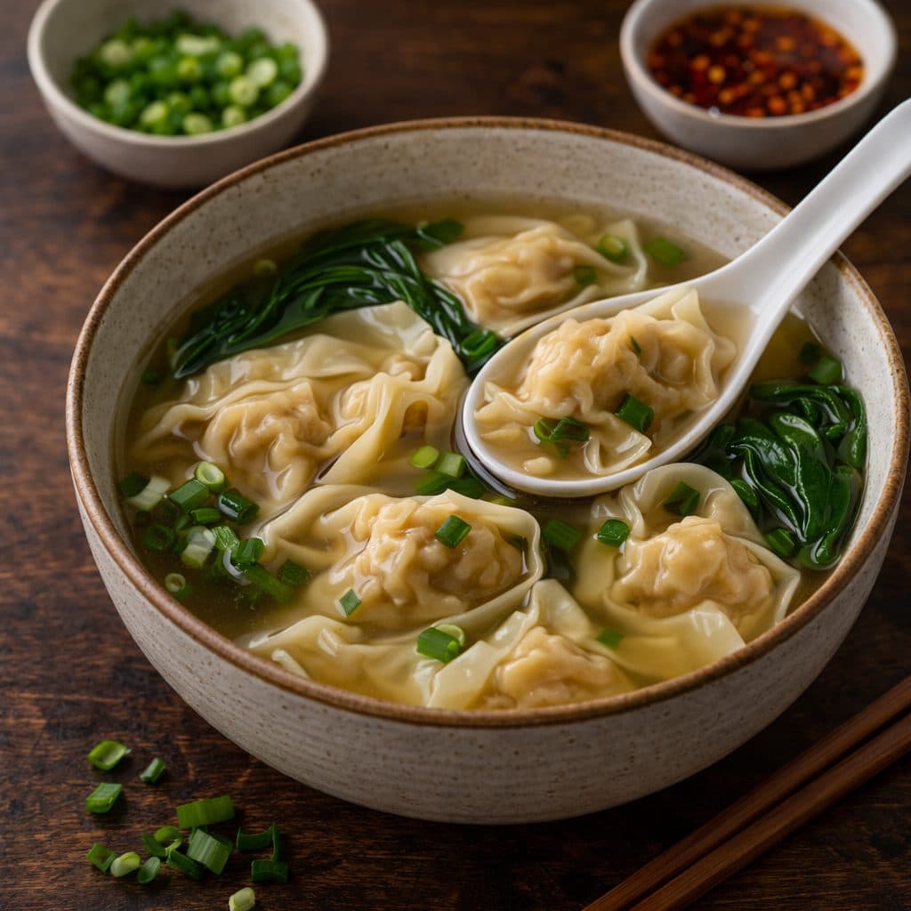 Wontonsoep (klassiek Chinees)