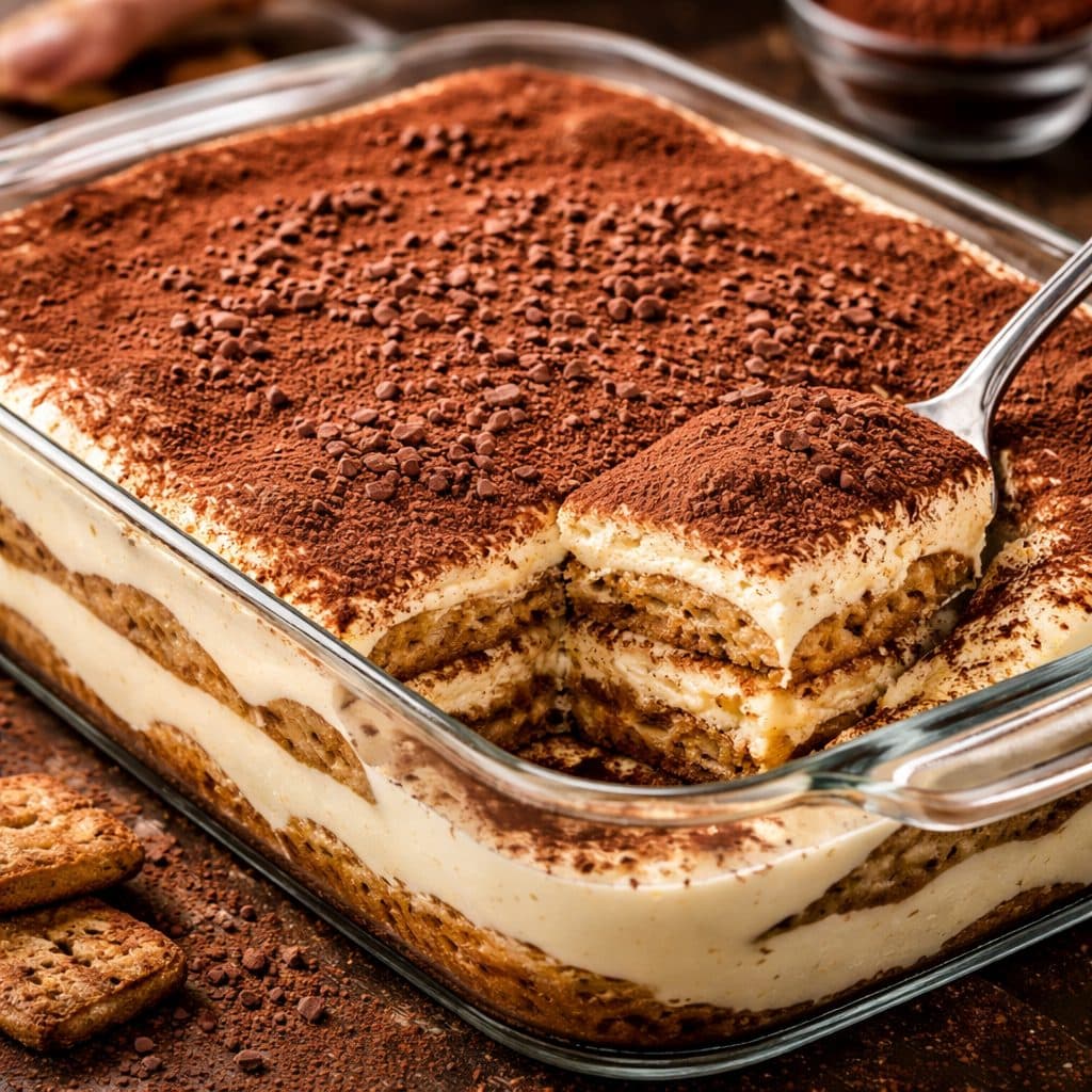 Traditionele tiramisu