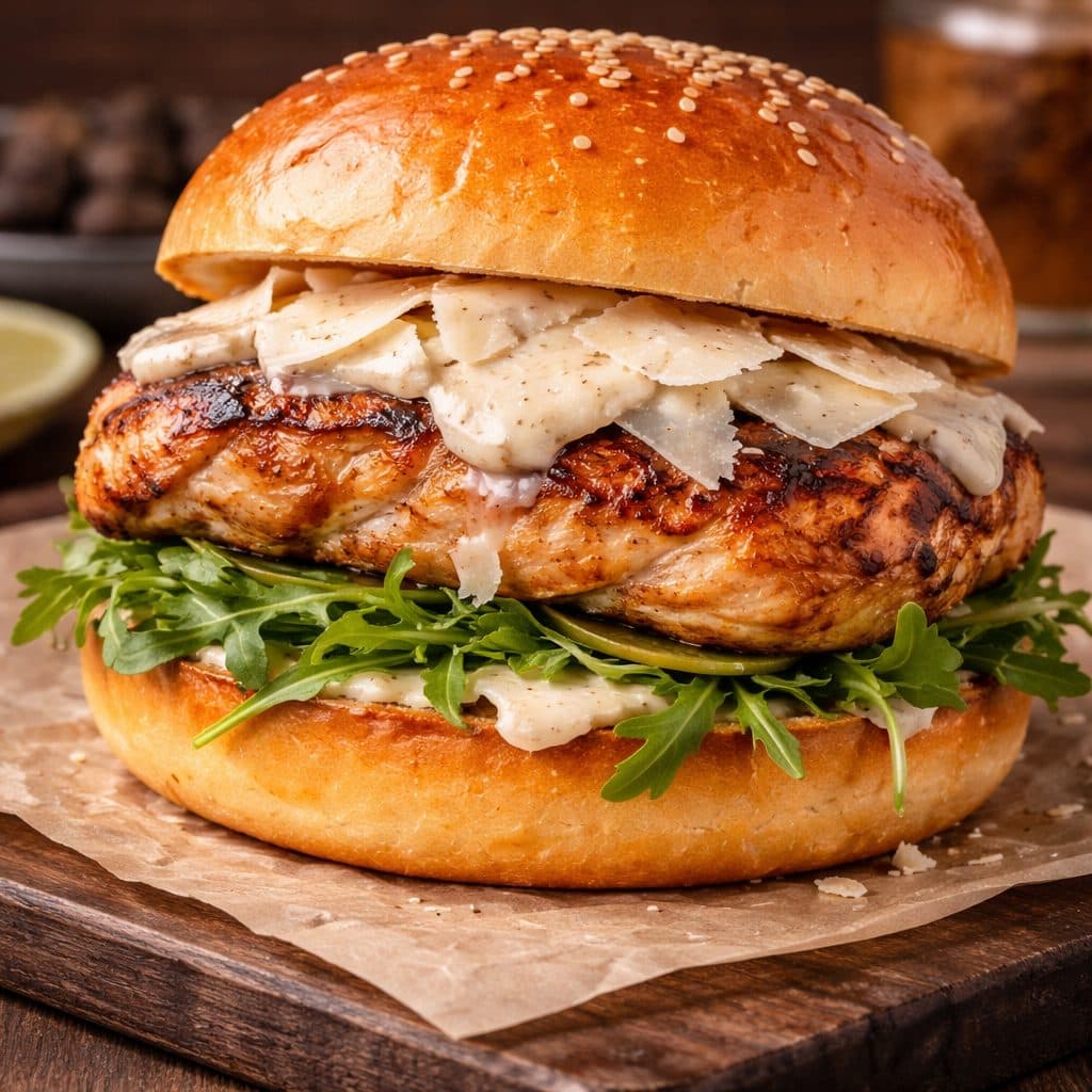 Truffel kipburger (luxe & romig)