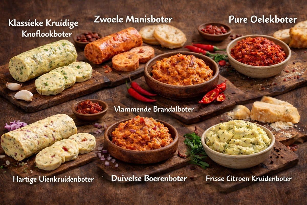 Zelfgemaakte kruidenboter 8 manieren