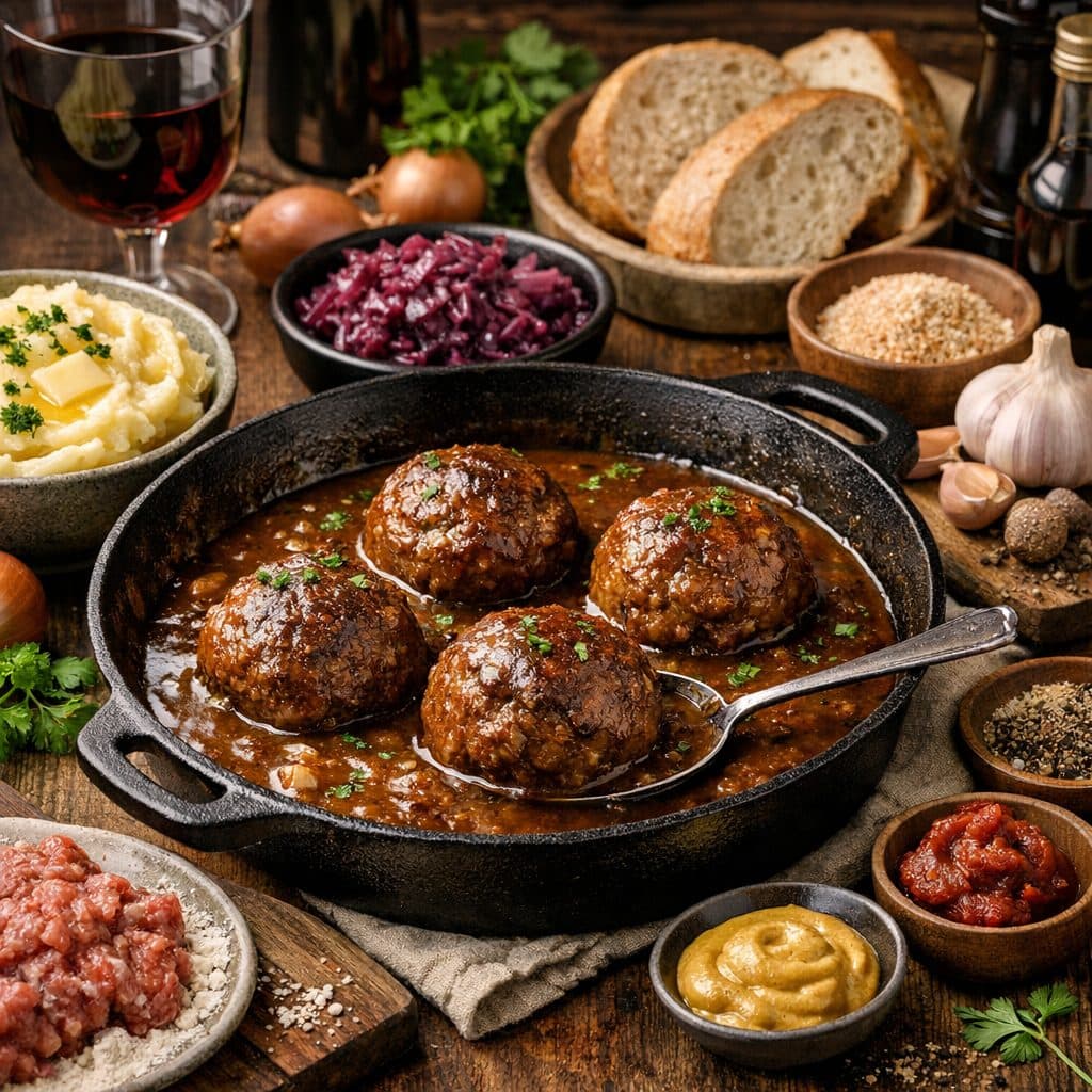 Perfecte Gehaktballen met Jus (à la Jurino Ignacio)