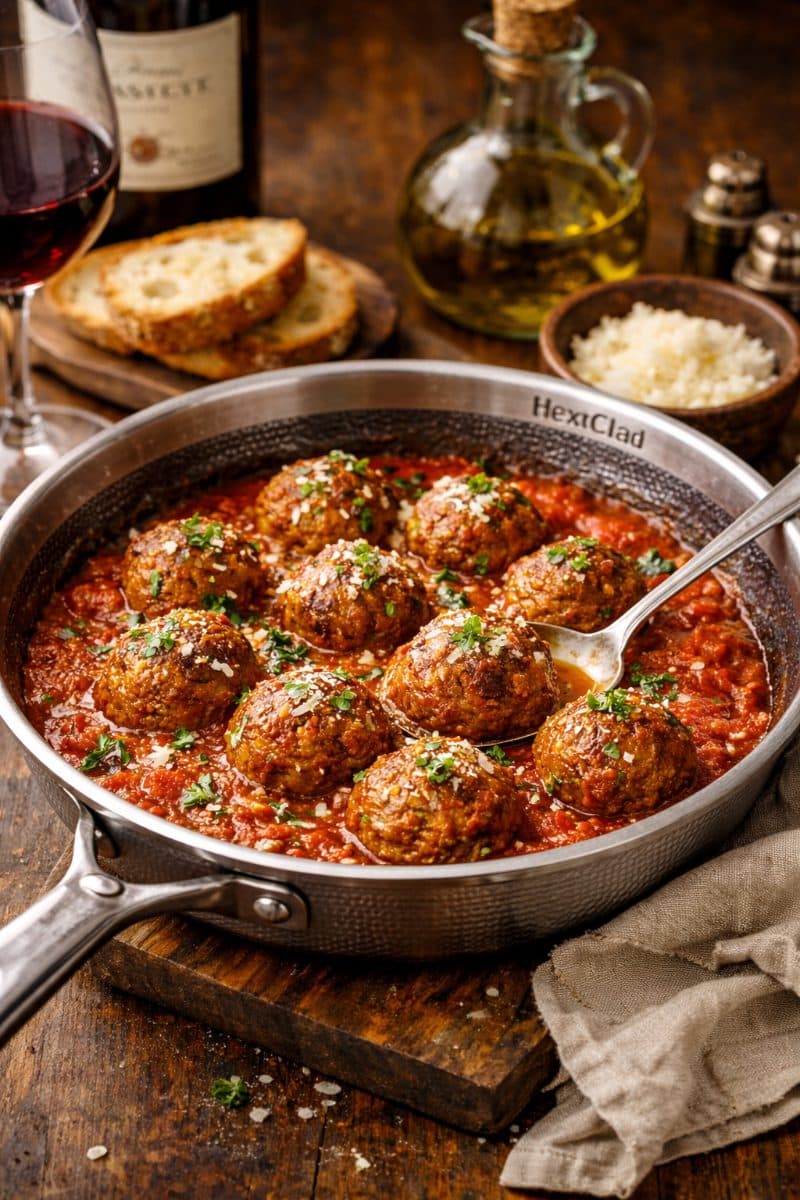 Italiaanse Gehaktballen à la Gordon Ramsay