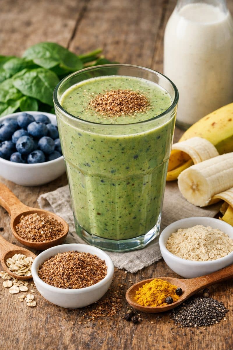 Ontbijtsmoothie – MS-vriendelijk (ontstekingsremmend)
