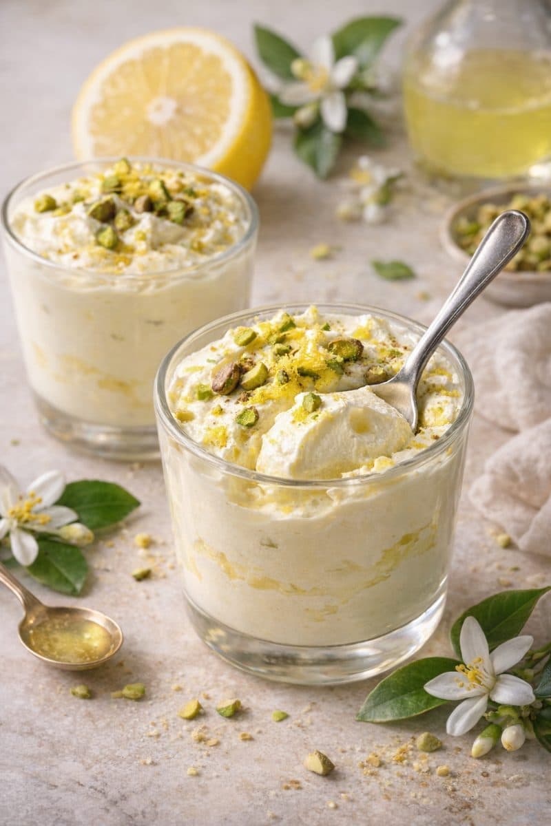 Mascarpone limoncello creme