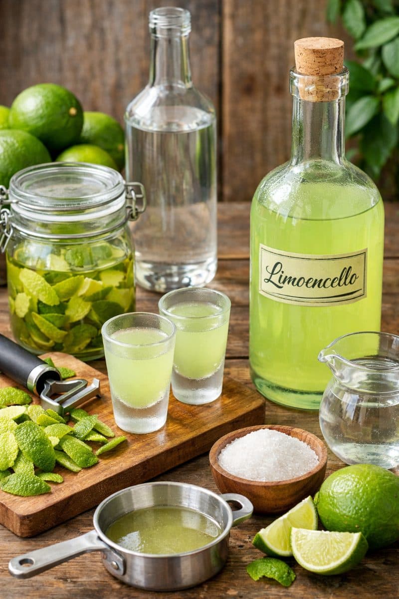 Limoencello (limoenlikeur) – fris, zomers & aromatisch