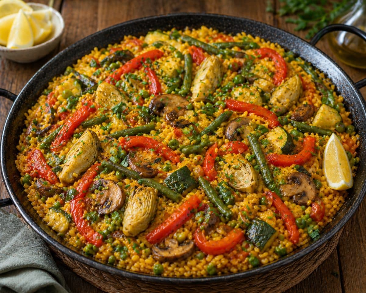 Vegetarische paella