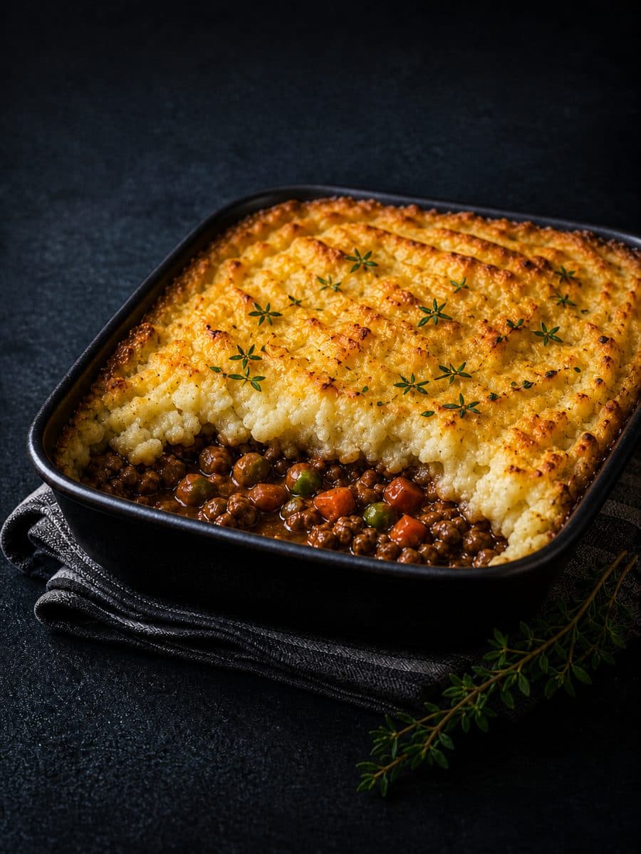 Shepherd’s Pie (Hartige ovenschotel met gehakt en aardappelpuree)