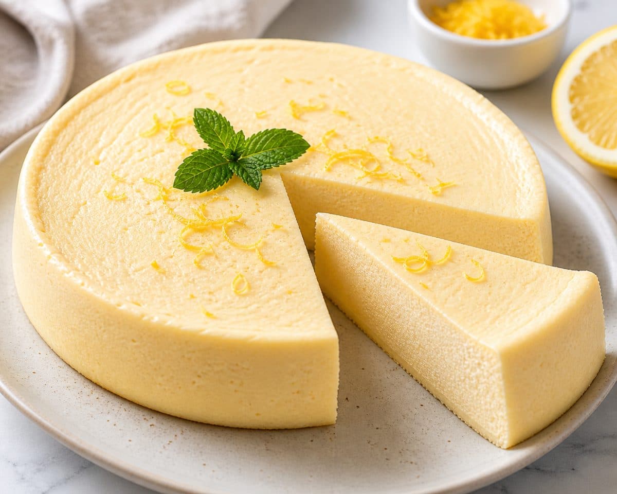 Tarta van roomkaas en yoghurt uit de magnetron