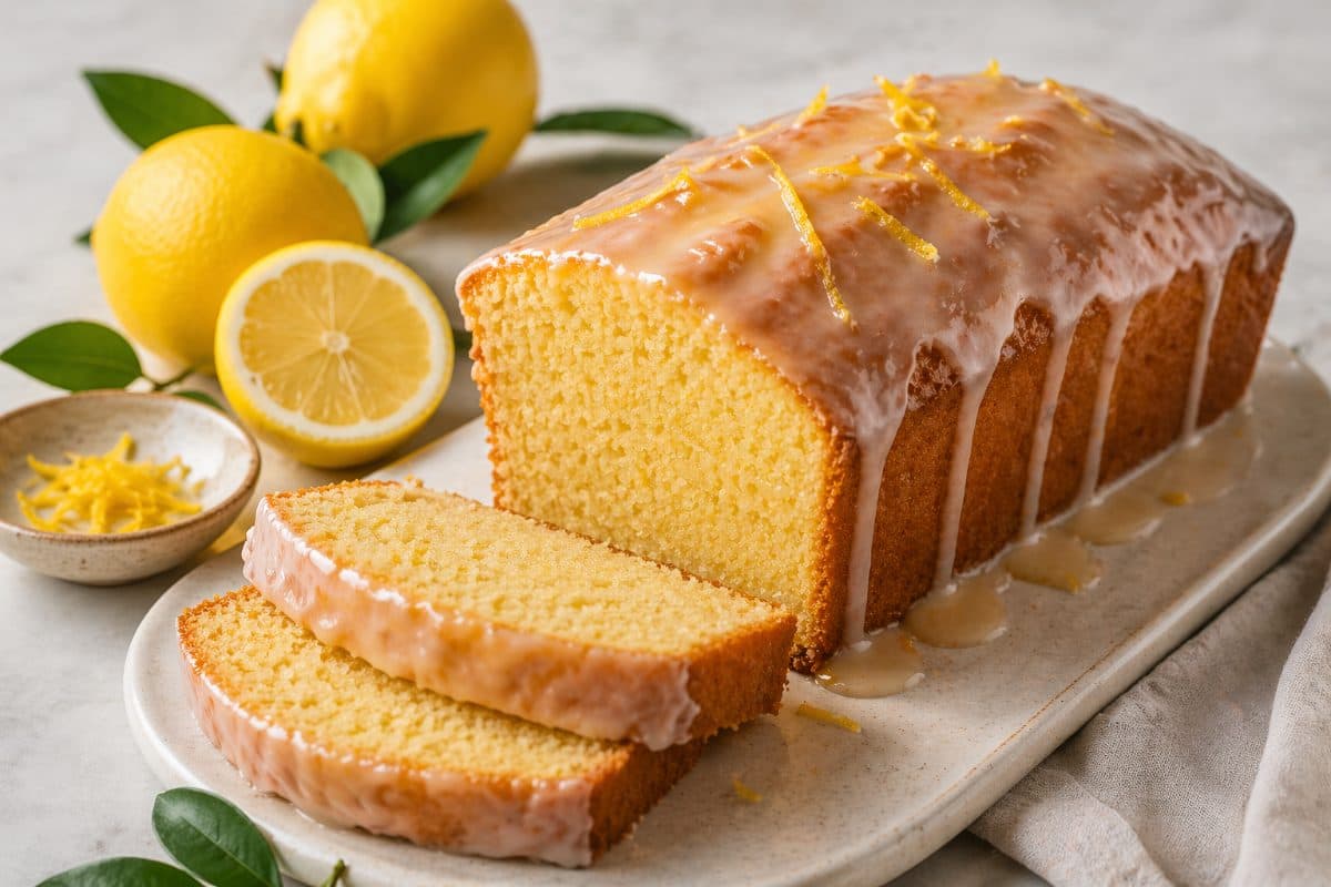 Gezonde Citroencake