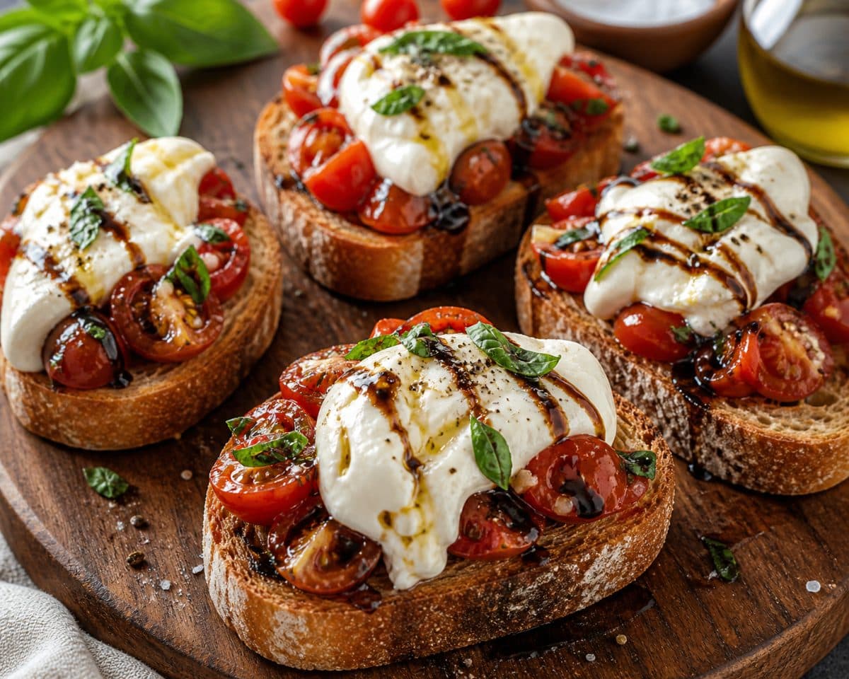 Burrata Bruschetta