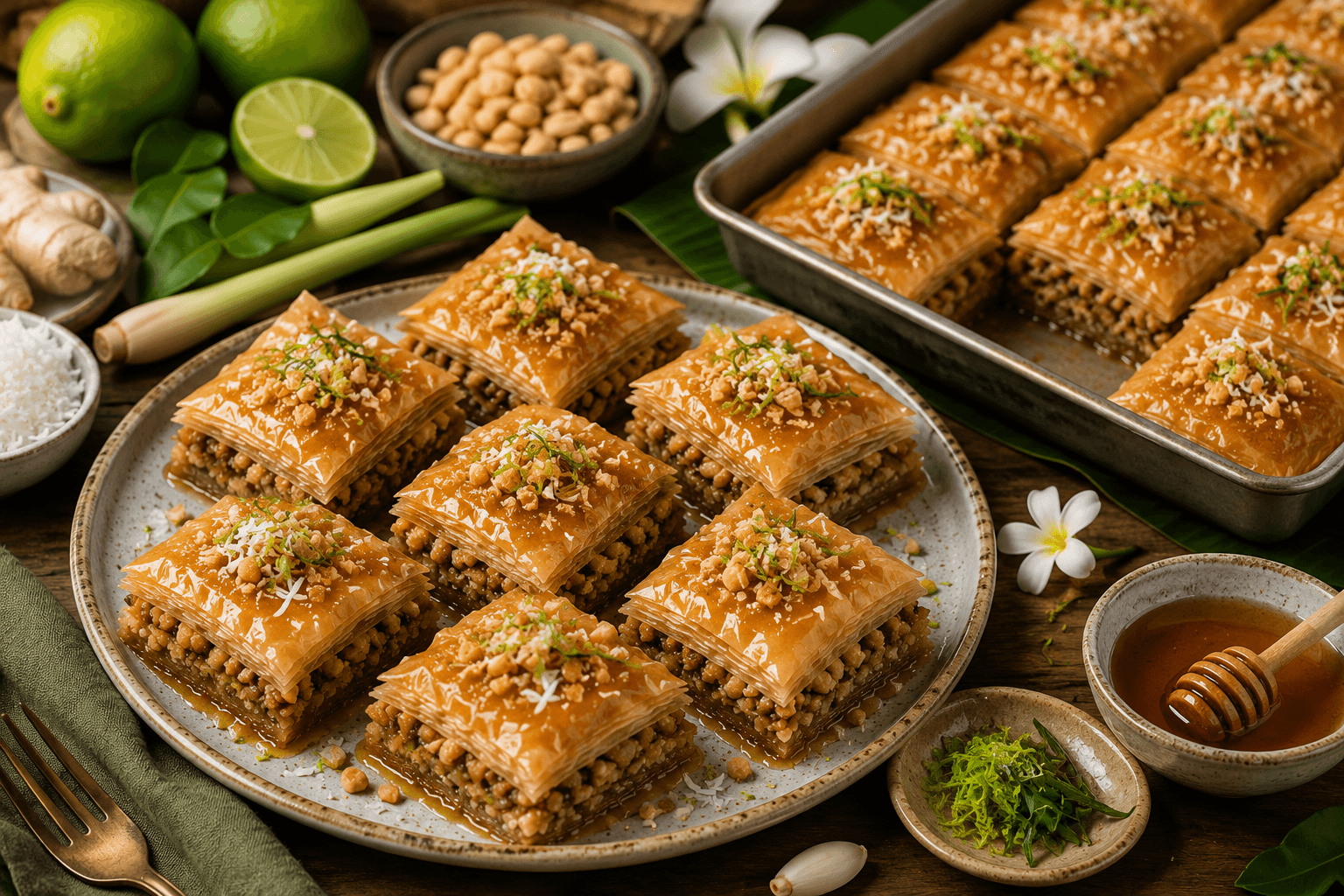 Thaise baklava.