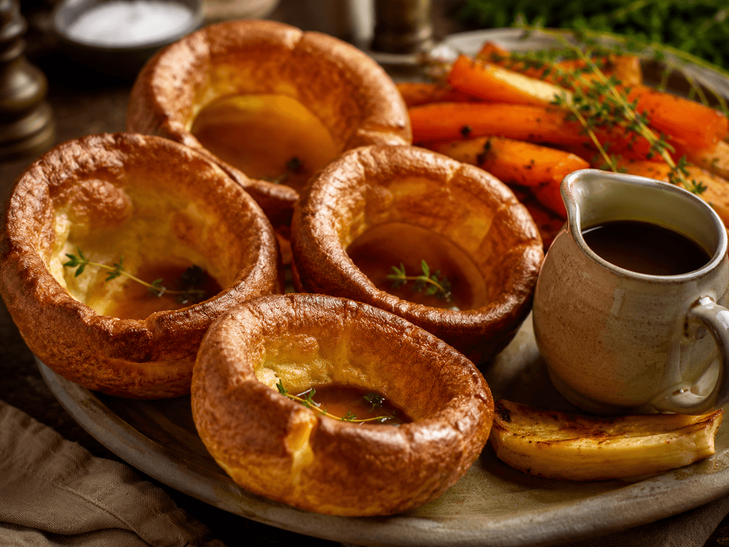Yorkshire pudding beslag.