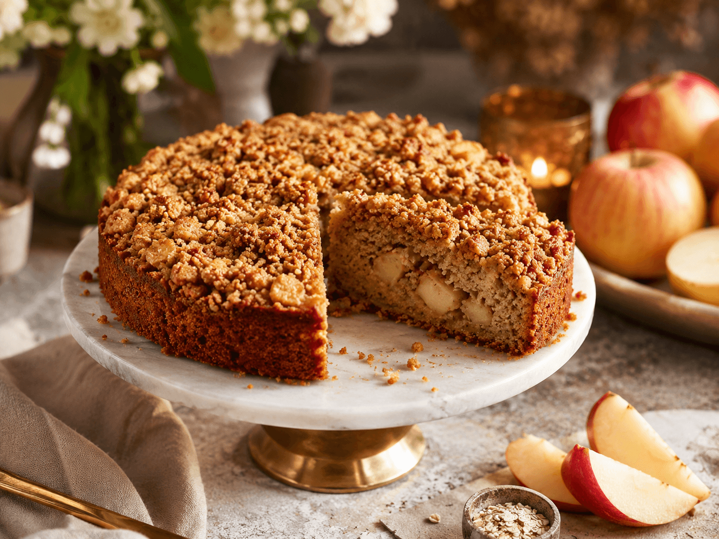 Appel Kwark Cake.