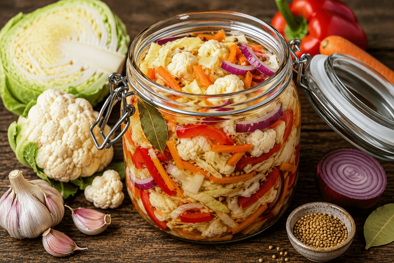 Groentemix “Alles-in-de-pot” ferment.