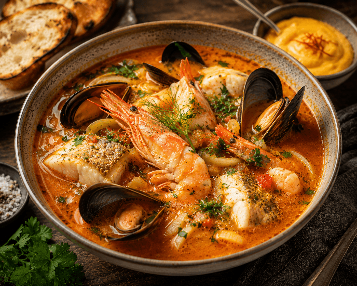 Bouillabaisse.