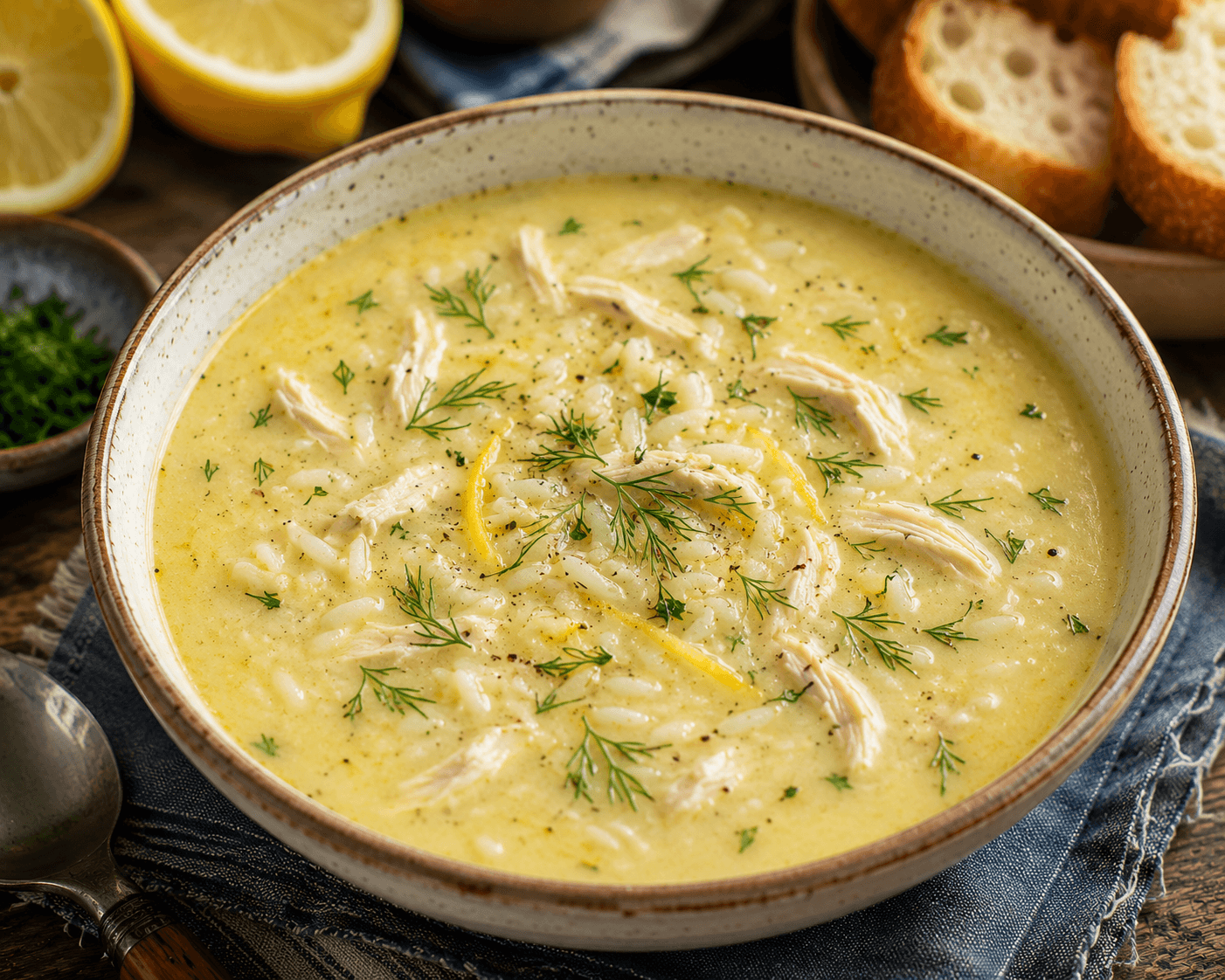Avgolemono.