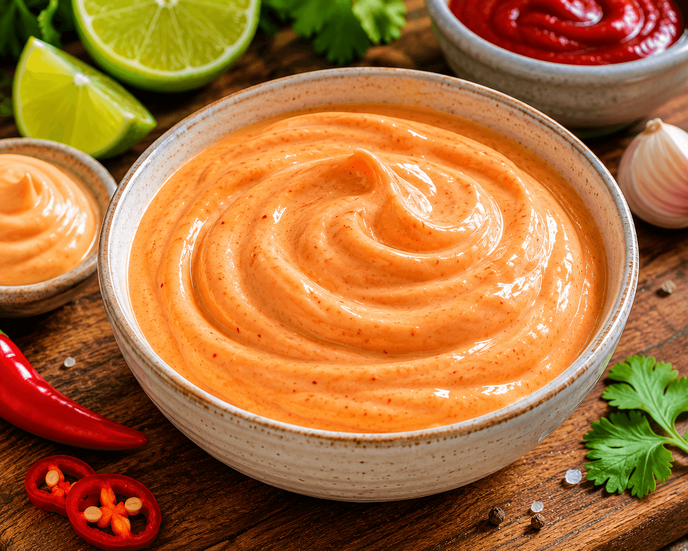 Pittige Sriracha-mayonaise
