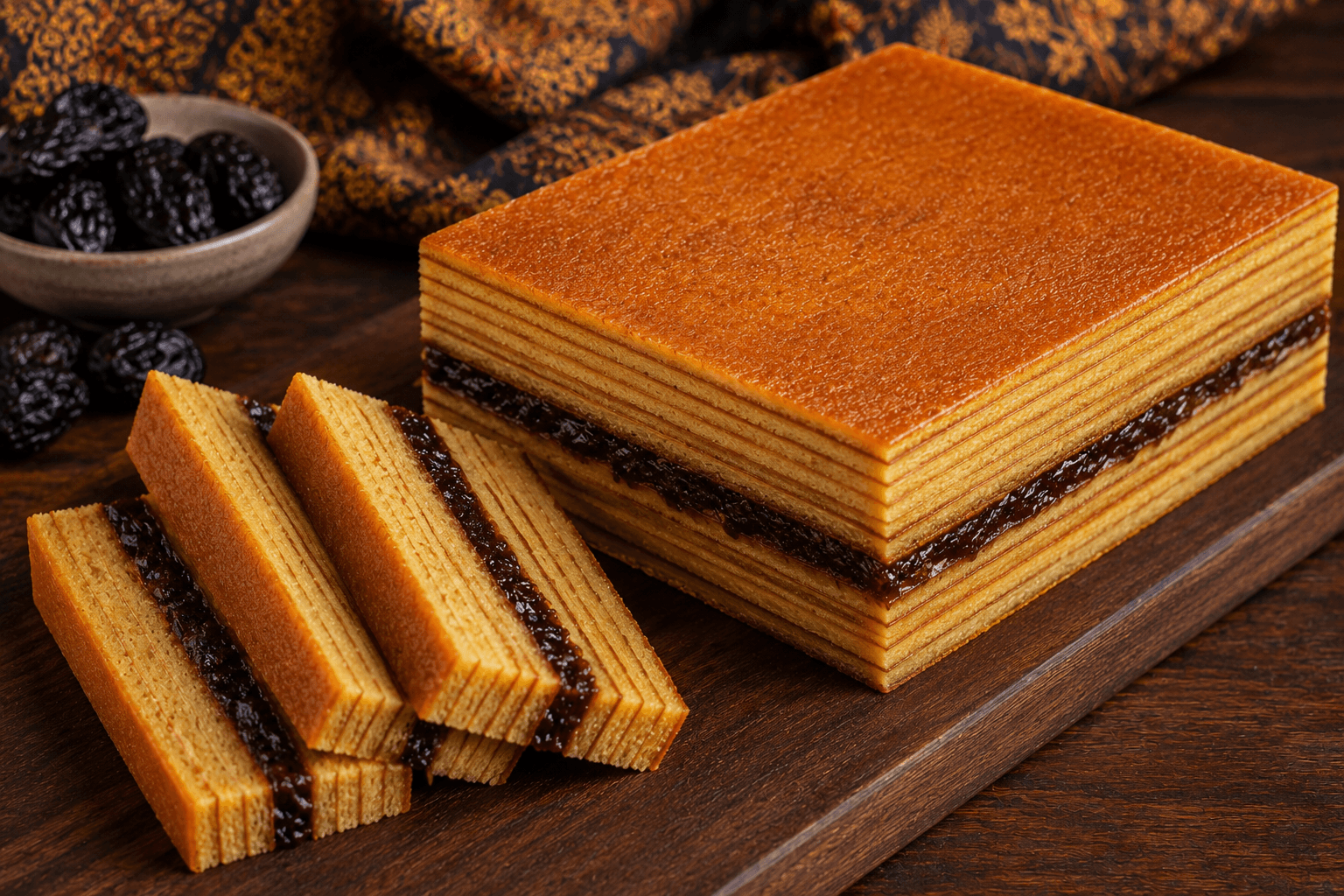 Pruimen Spekkoek.