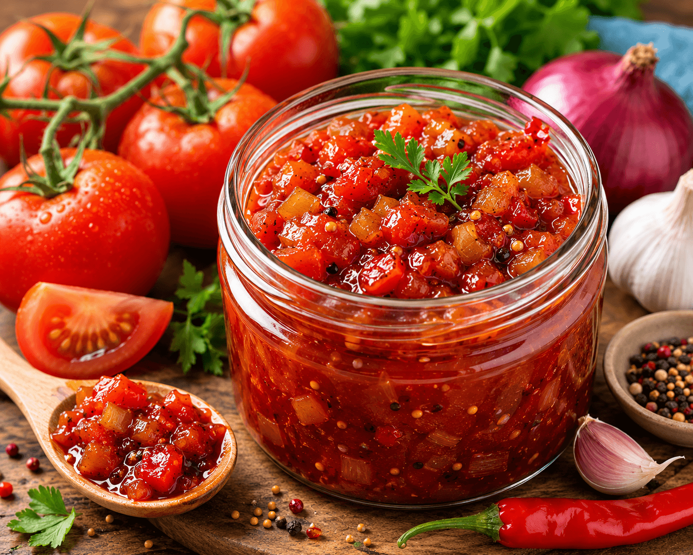 Tomatenchutney.