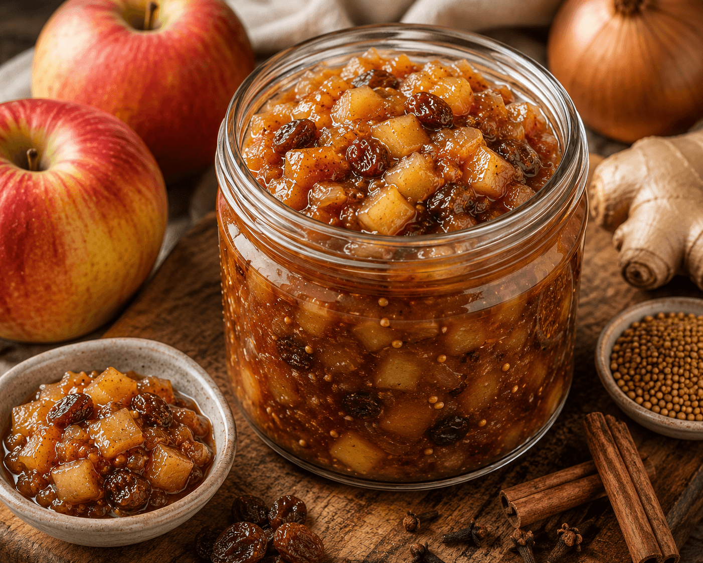 Appelchutney.