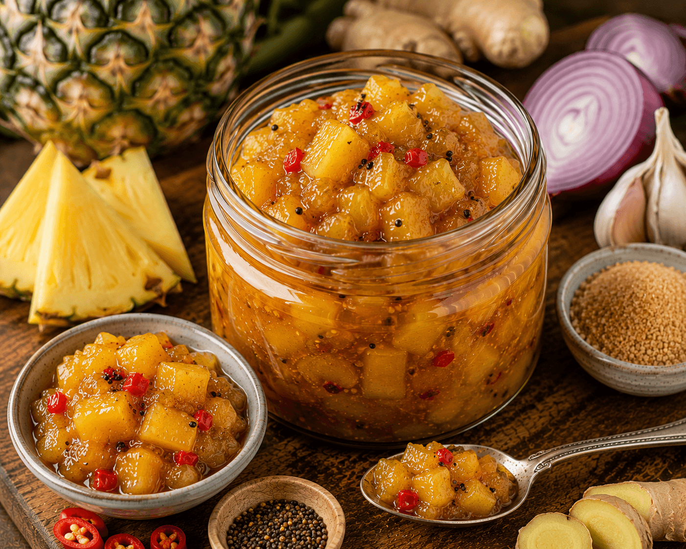 Ananaschutney.