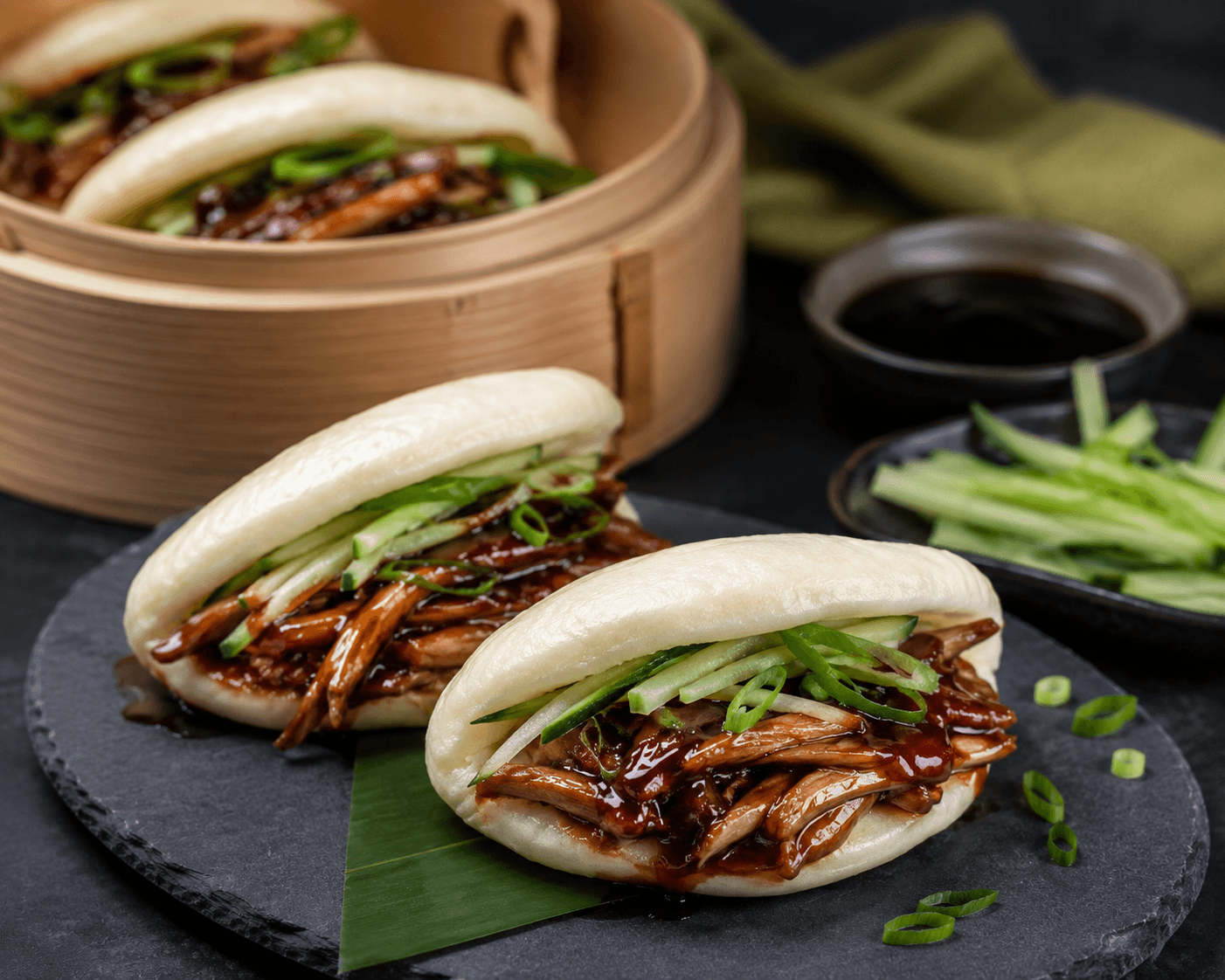 Peking eend bapao.