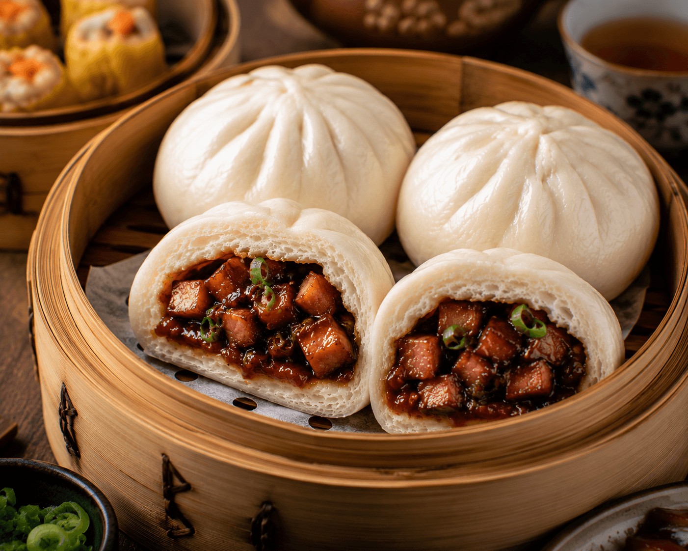 Char Siu bapao.