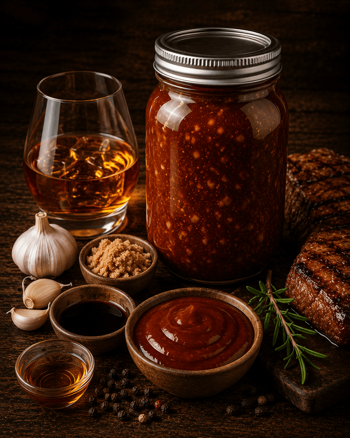 Bourbon Steaksaus.