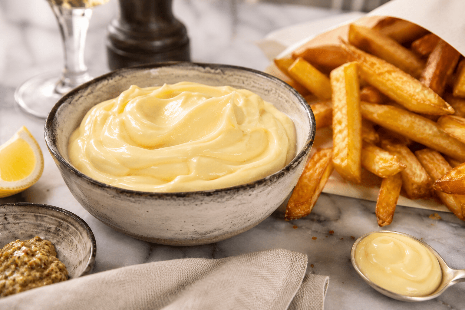 Belgische mayonaise.
