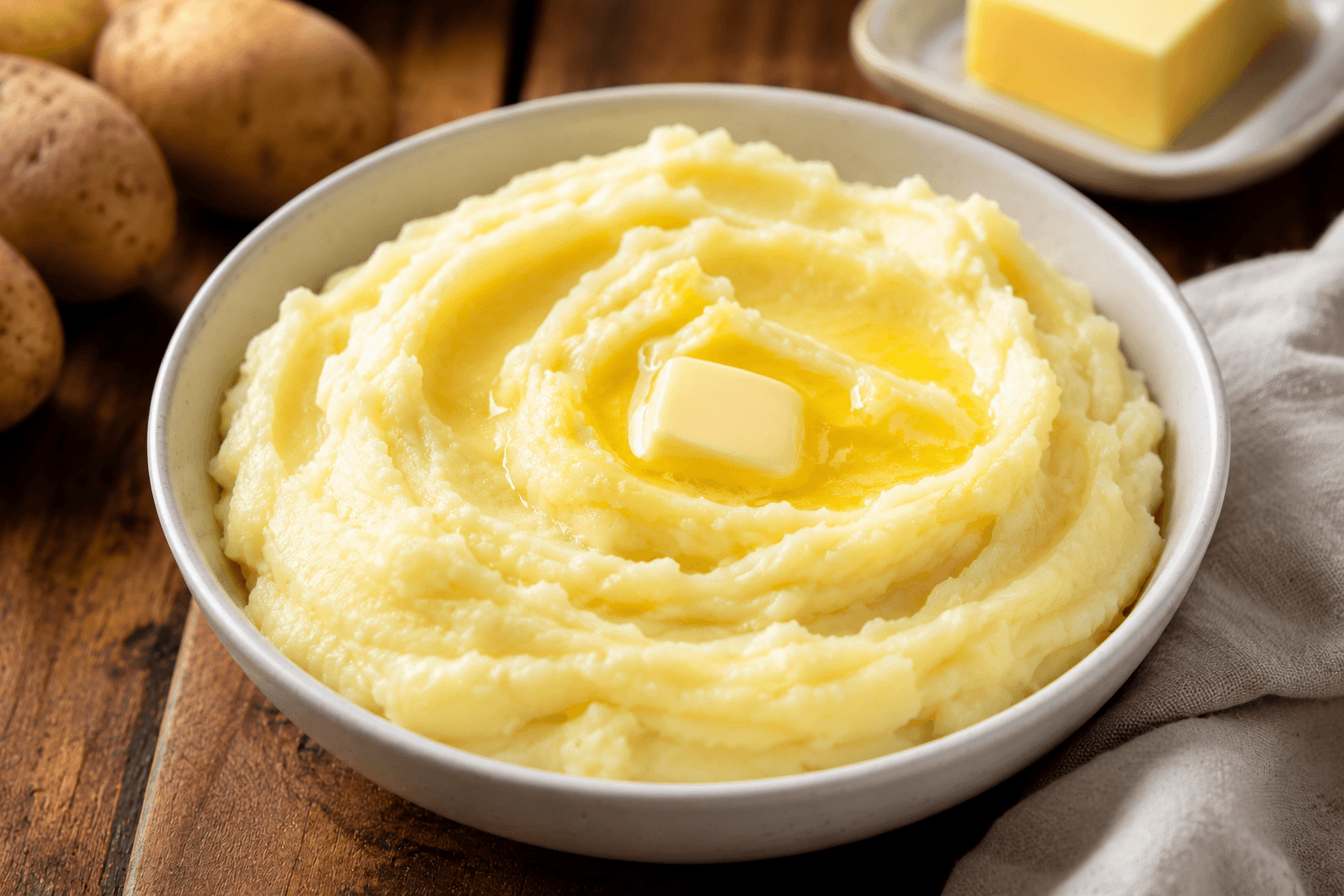 Aardappelpuree.