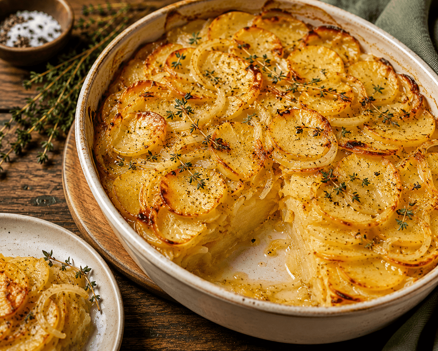Pommes Boulangère.