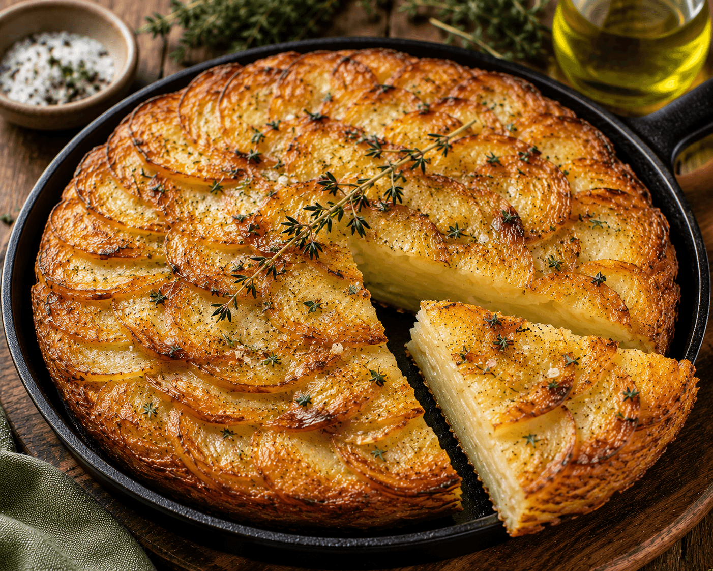 Aardappelgalette.