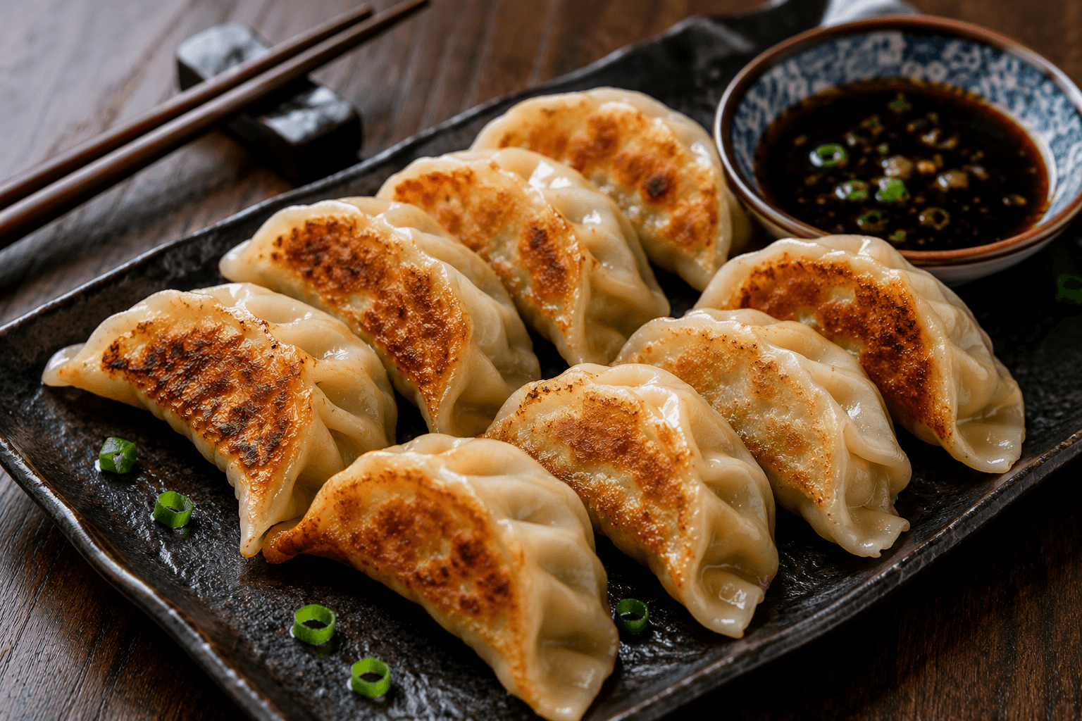 Gyoza.