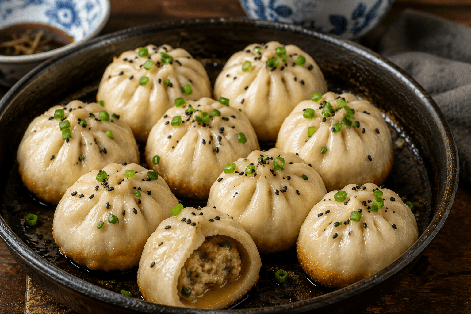 Sheng Jian Bao.