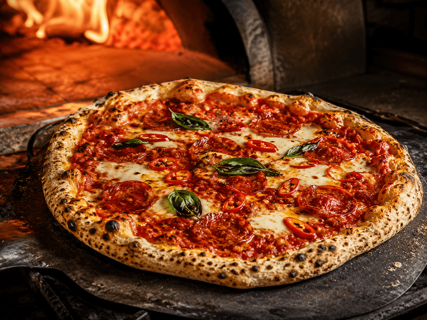 Pizza Diavola.