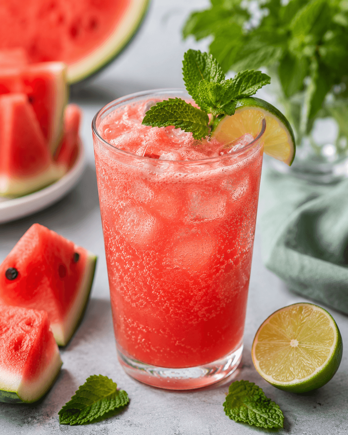 Watermeloen Fizz.