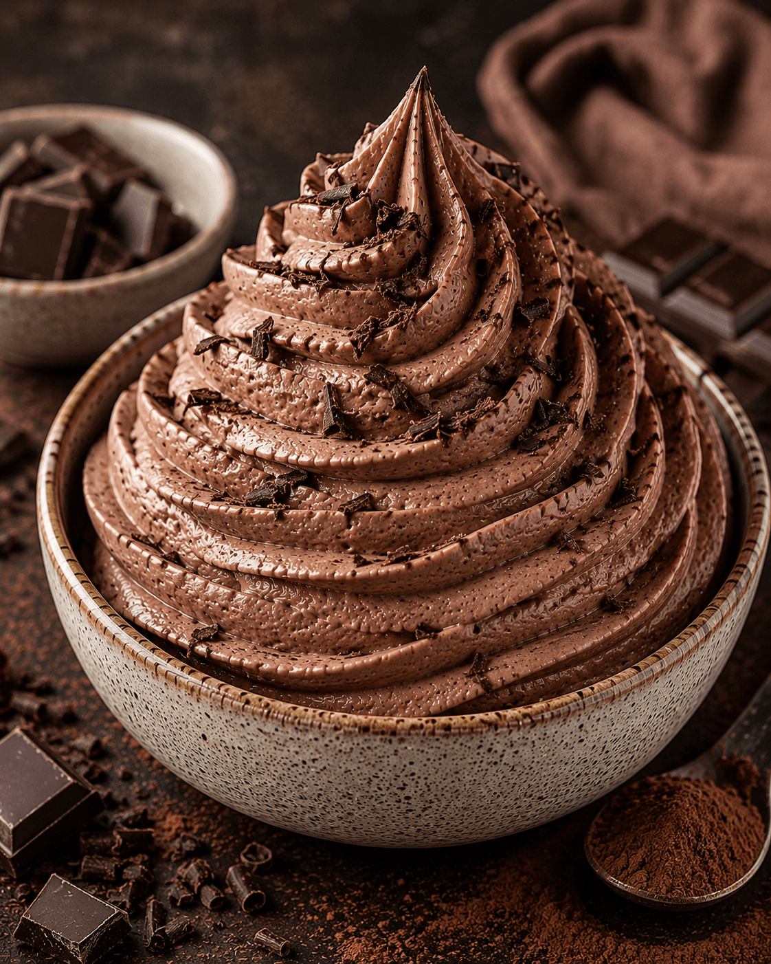 Chocoladeslagroom.