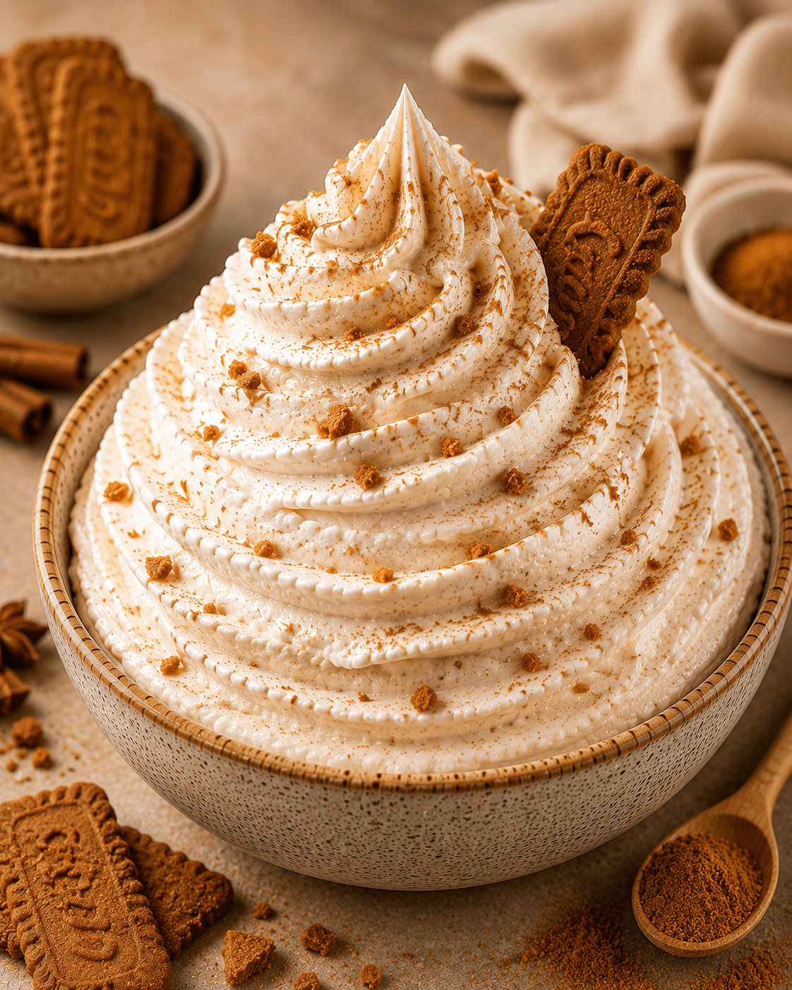 Speculaasslagroom.