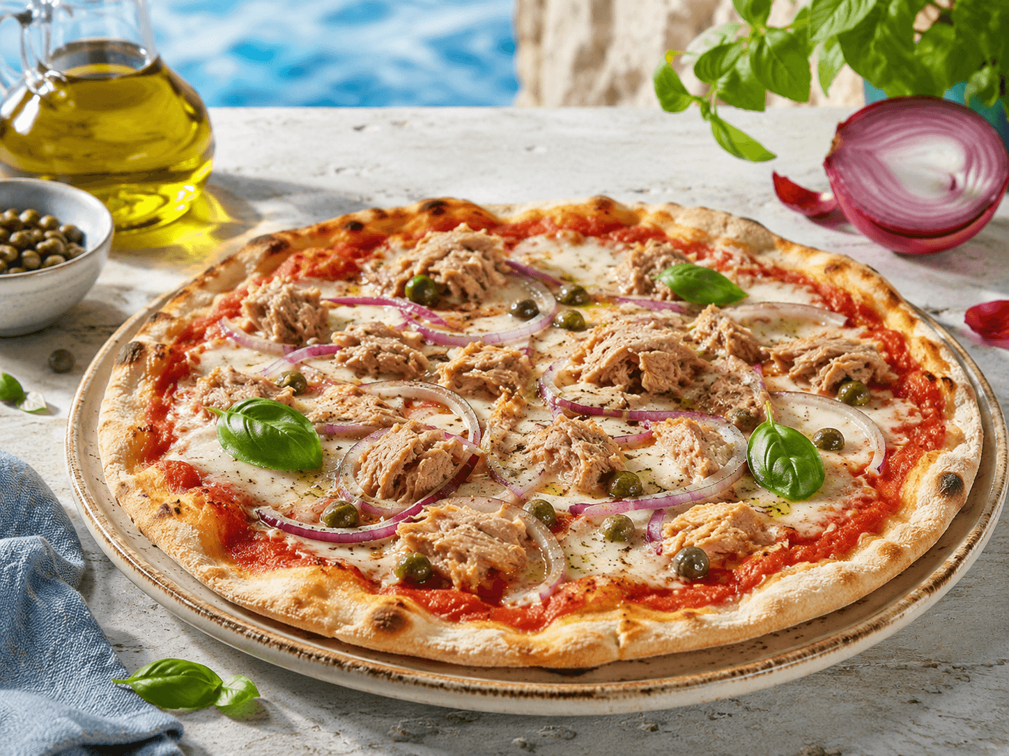 Pizza Tonno.