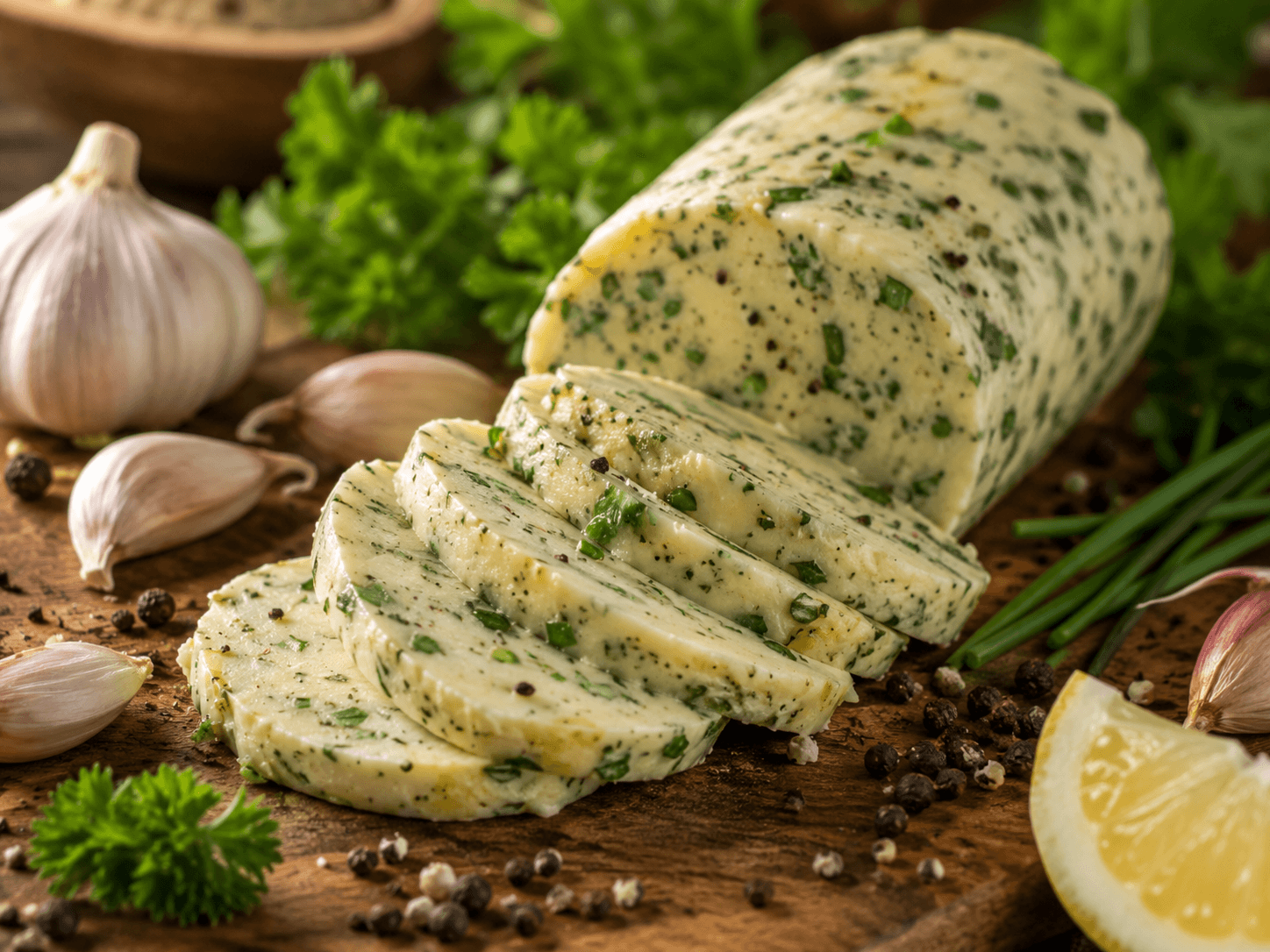 Knoflook-Peper Kruidenboter