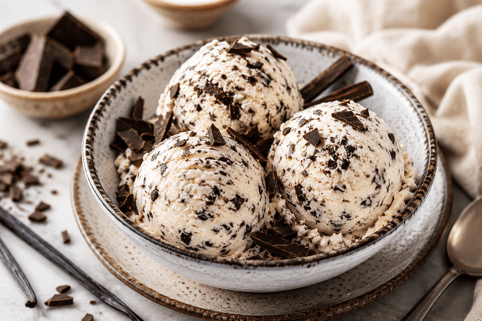 Stracciatella-Roomijs