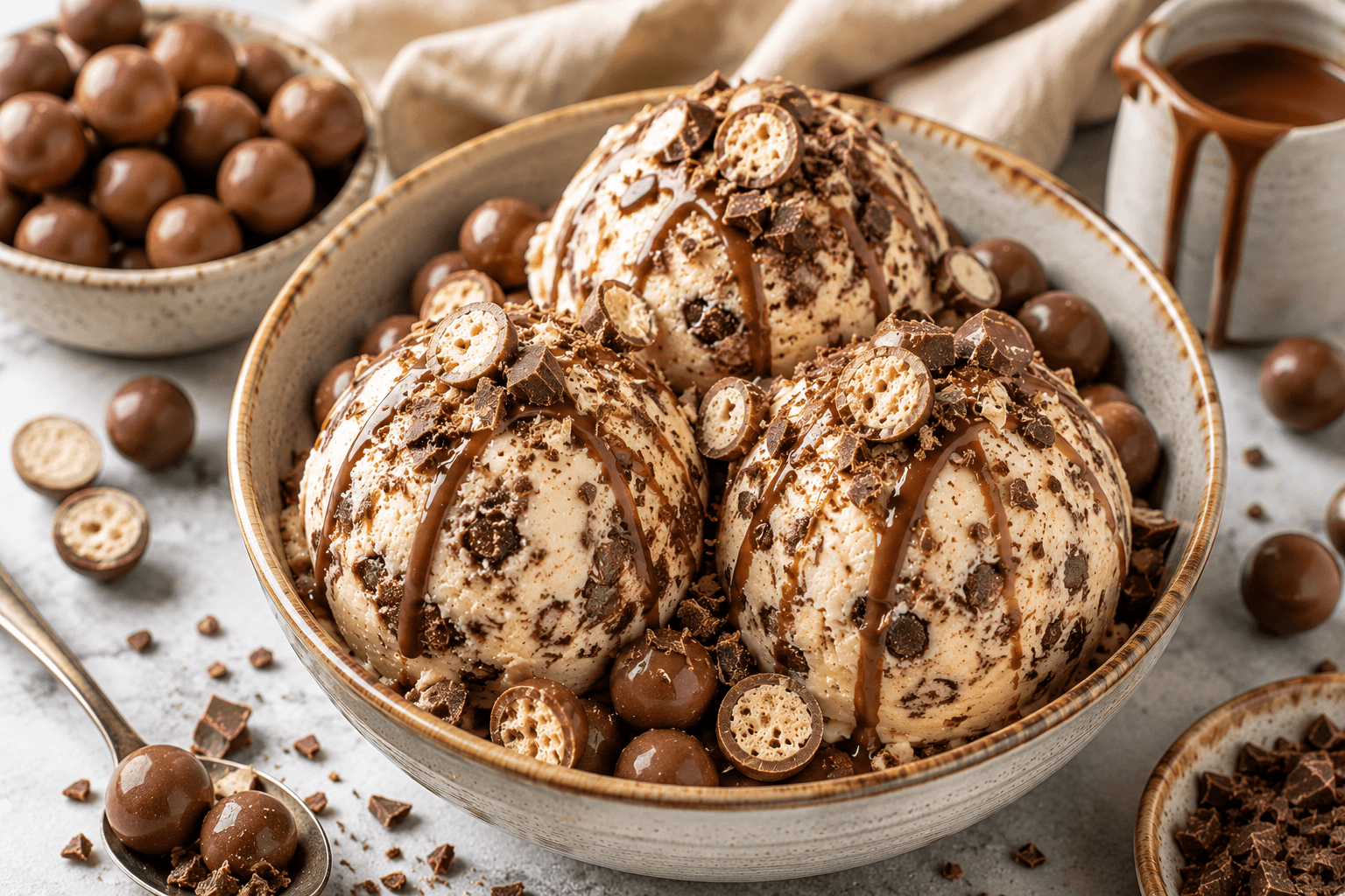 Maltesers-Roomijs