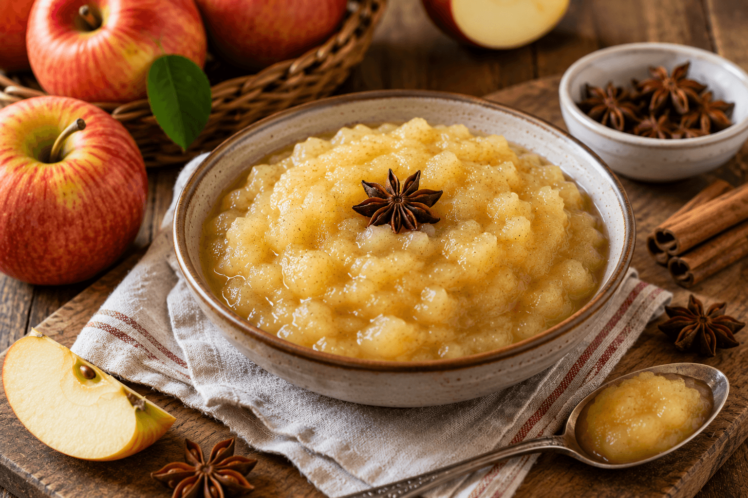 Appelmoes met Steranijs