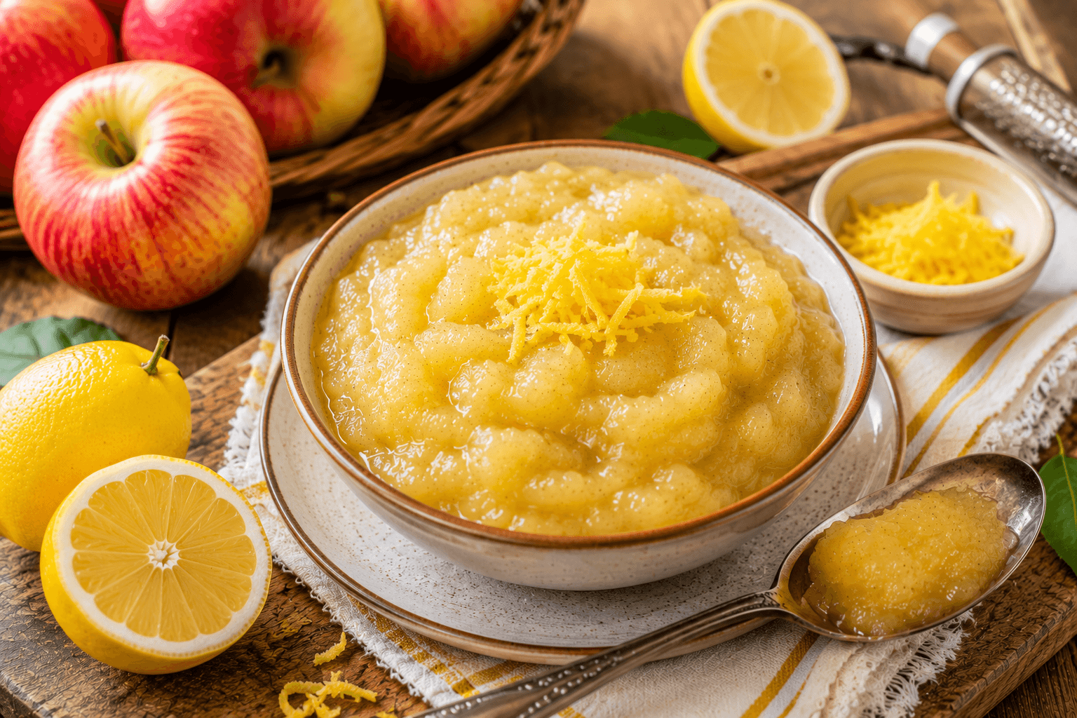 Appelmoes met Citroen