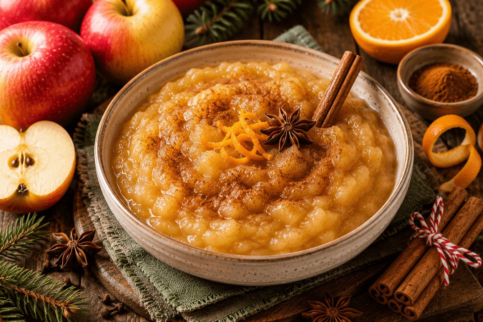 Kruidige Winterse Appelmoes